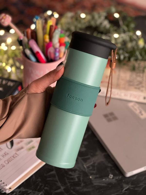 تراول ماگ فنسون بزرگ سبز