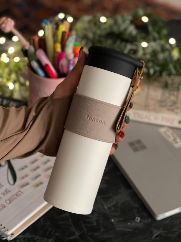 تراول ماگ فنسون بزرگ سفید