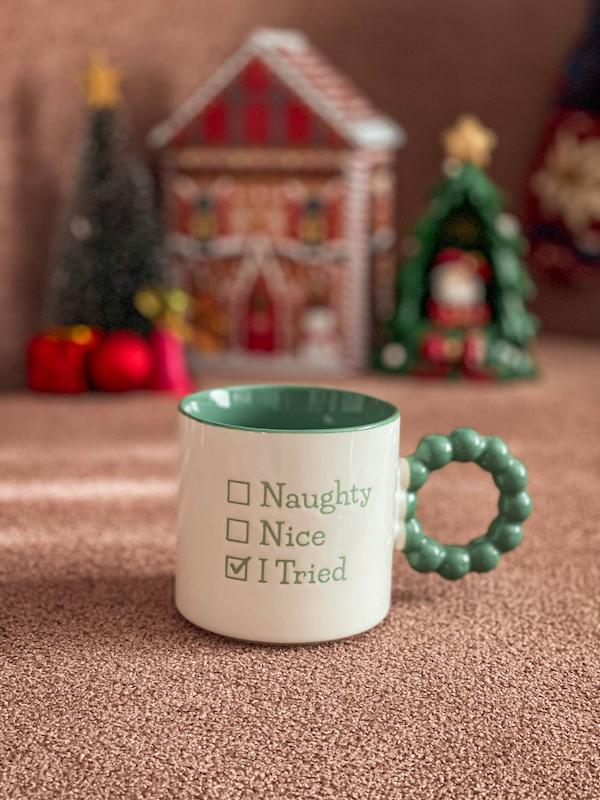 دسته مرواریدی کریسمسی 