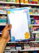 دفتر خط دار حاشیه دار 40 برگ فانتزی