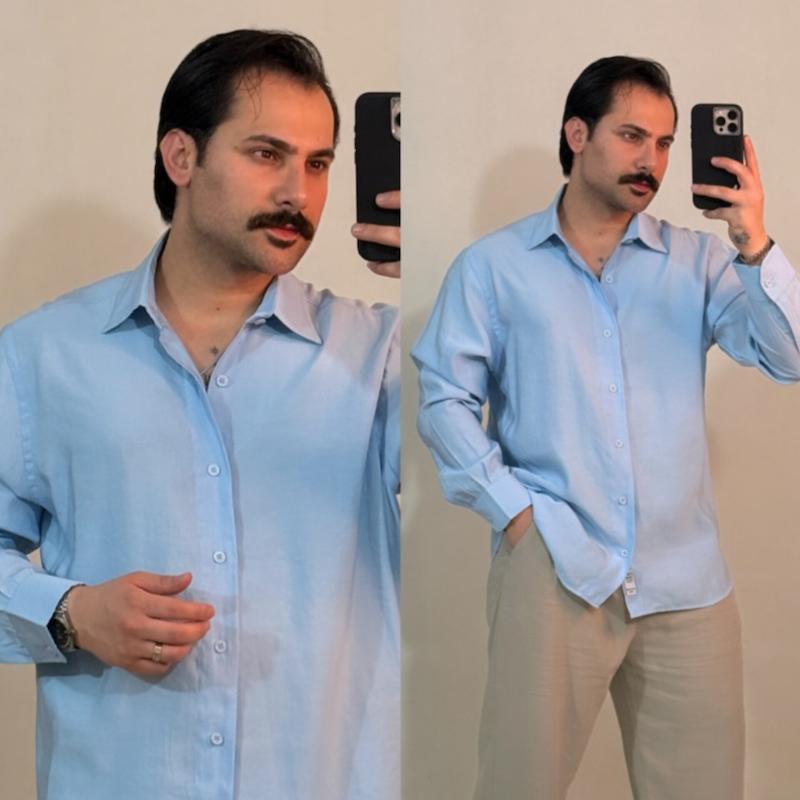 پیراهن پارچه پری