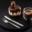 چاقو و چنگال دسر ناب‌استیل مدل پالرمو