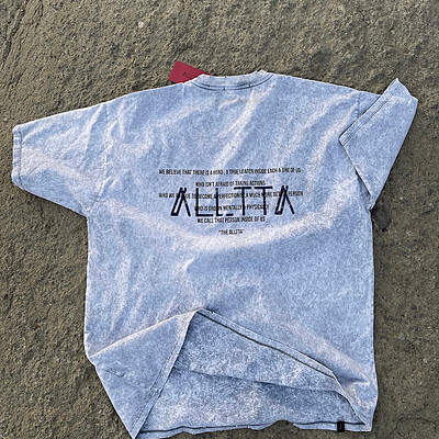 تی شرت "THE ALLTTA" - طوسی وینتیج