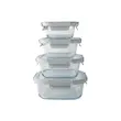 ظروف نگهدارنده غذا  یونیک کد 1402_ست 4 عددی