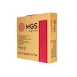 تابه ام جی اس (MGS) سایز 24 گرانیتی تک دسته طرح ایتالیا سری B_رنگ مشکی