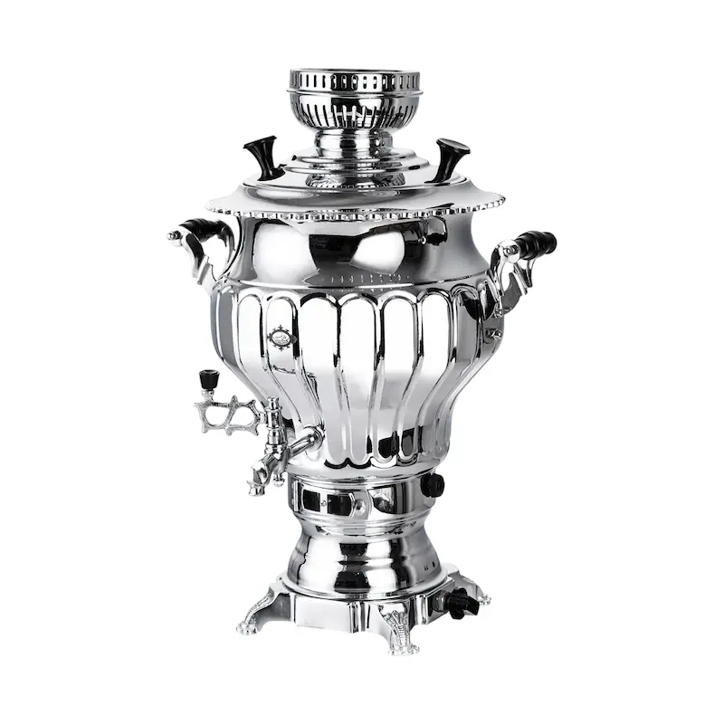 سماور گازی عالی نسب مدل نگار سیمین 6 لیتری