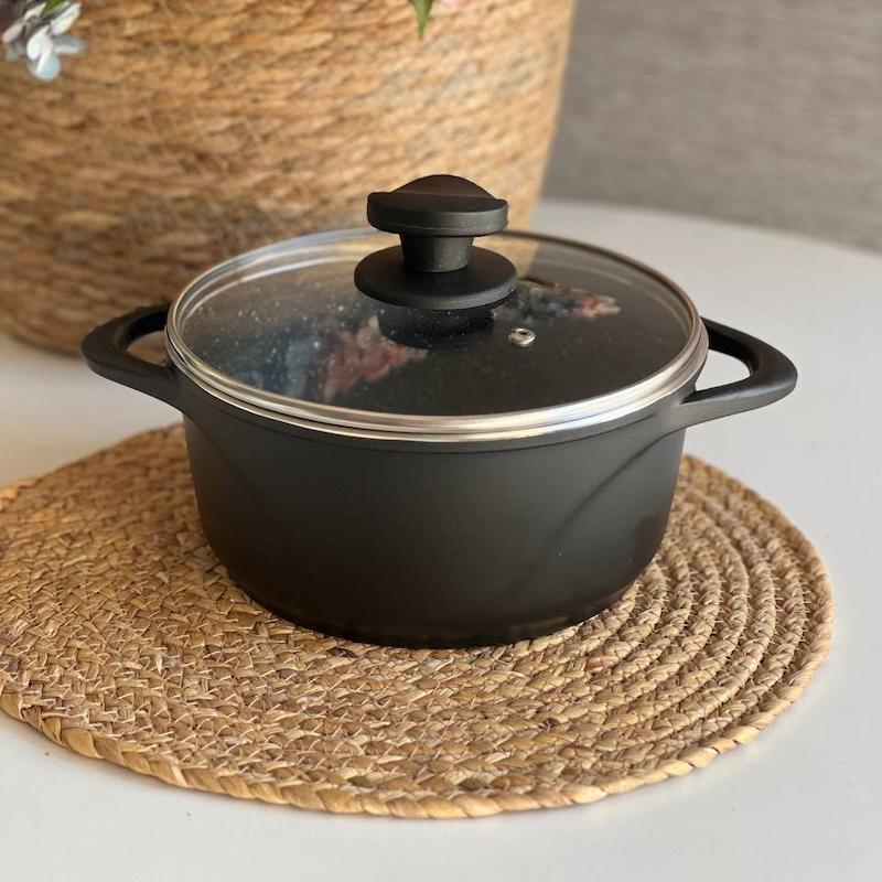 قابلمه عروس سایز 16مدل ویکتوریا رنگ مشکی