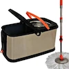 سطل و تی LT_512SS استیل دو مخزنه همراه با دو پد_تی تلسکوپی و چرخشی 180درجه_خارجی