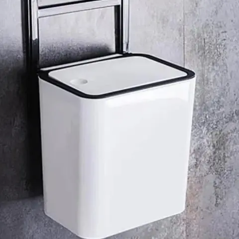 سطل زباله کابینتی لیمون مدل 1514 Touch در سه رنگ طوسی _موکا_وانیلی
