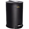 سطل زباله پدالدار یونیک کد UN-4230 ظرفیت ۱۶ لیتر-مشکی مات