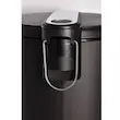 سطل زباله پدالدار یونیک کد UN-4230 ظرفیت ۱۶ لیتر-مشکی مات