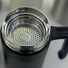 ماگ استیل دسته دار450میل یونیک UN-1829  وارداتی در سه رنگ سفید _ مشکی _ استیل