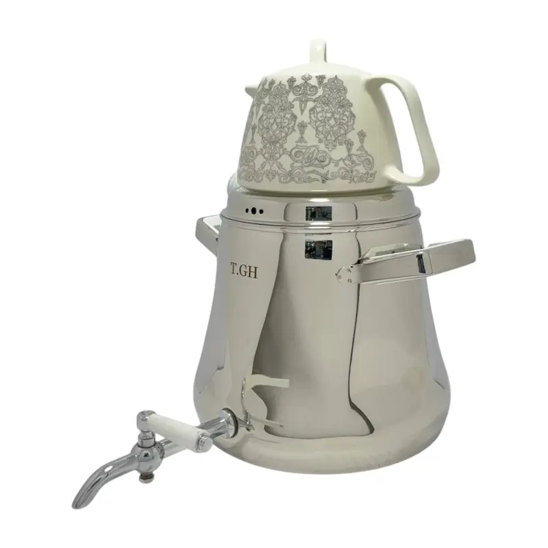 کتری و قوری شیردار قیطاسی مدل 6670