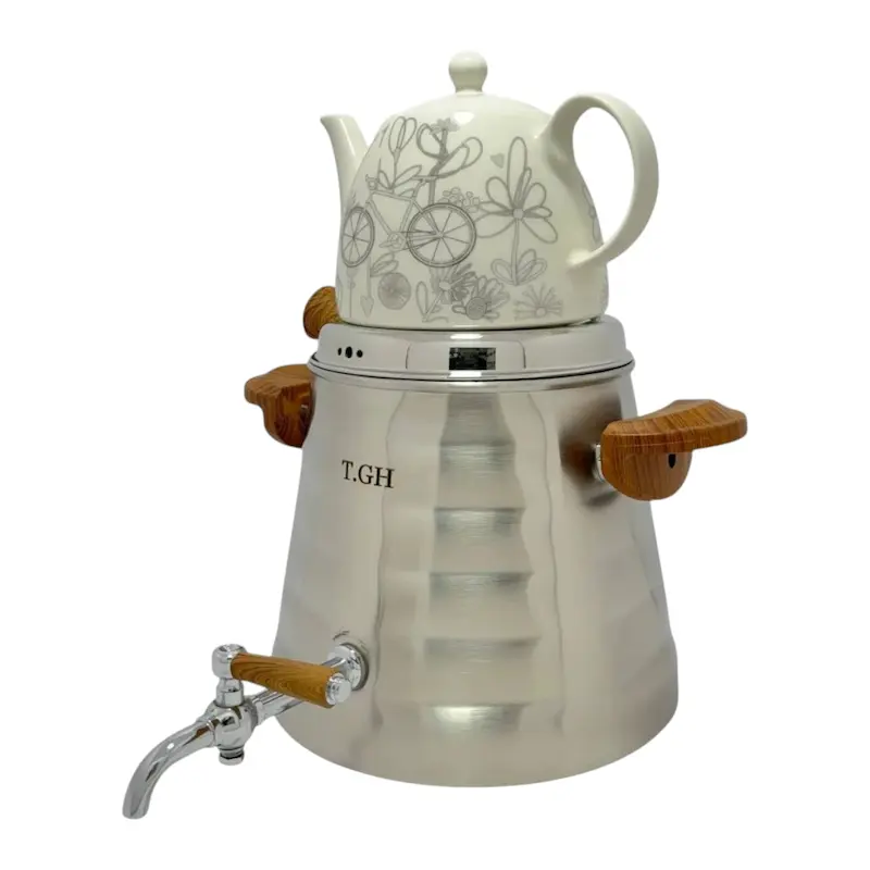 کتری و قوری شیردار قیطاسی مدل 7735