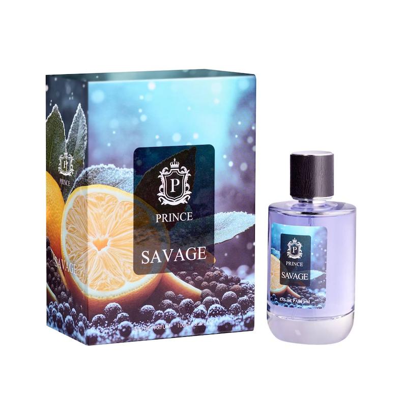 ادوپرفیوم مردانه پرنس مدل SAVAGE حجم 100 میلی لیتر