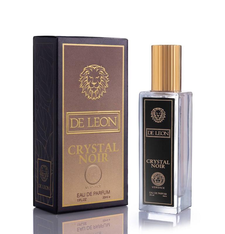 ادکلن زنانه دِلئون مدل ورساچه کریستال نویر (Versace Crystal Noir) حجم 33 میلی لیتر