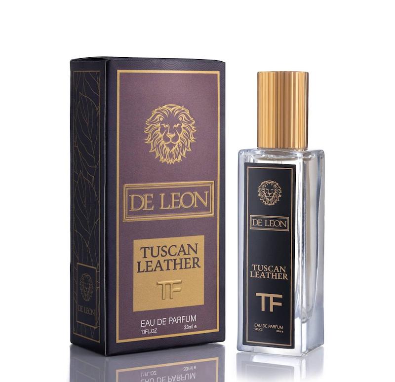 ادکلن مردانه دِلئون مدل تام فورد توسکان لدر (Tom Ford Tuscan Leather) حجم 33 میلی لیتر