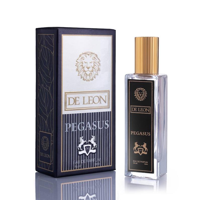 ادکلن مردانه دِلئون مدل مارلی پگاسوس (Marli Pegasus) حجم 33 میلی لیتر