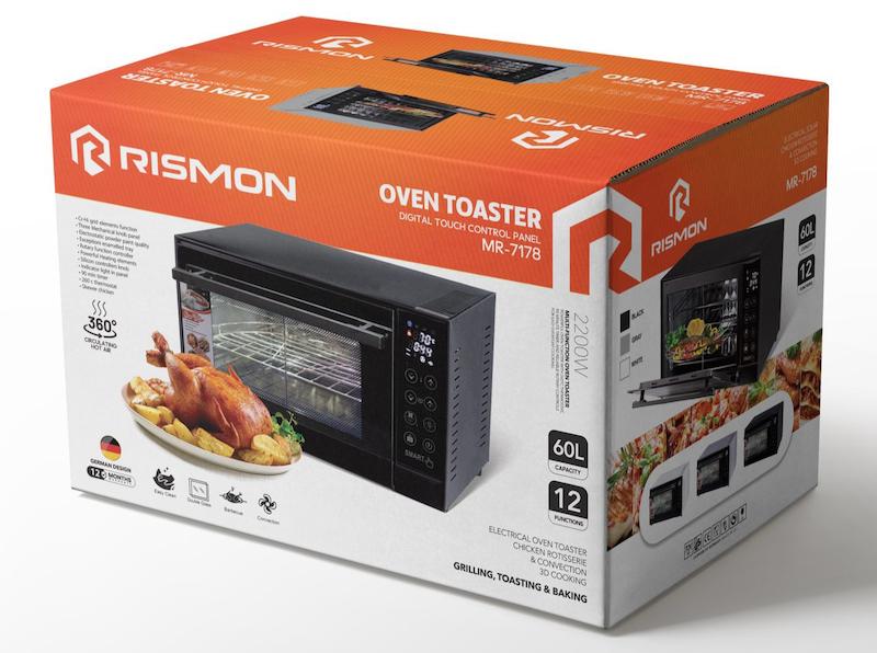 اون توستر ریسمون فر فن دار RISMON مدل 7111