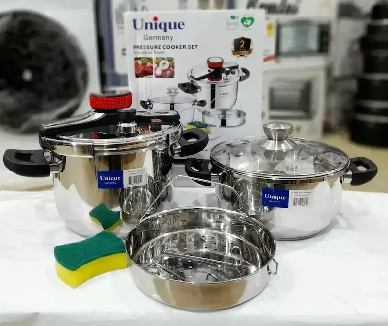 زودپز دوقلو یونیک مدل 8PCS