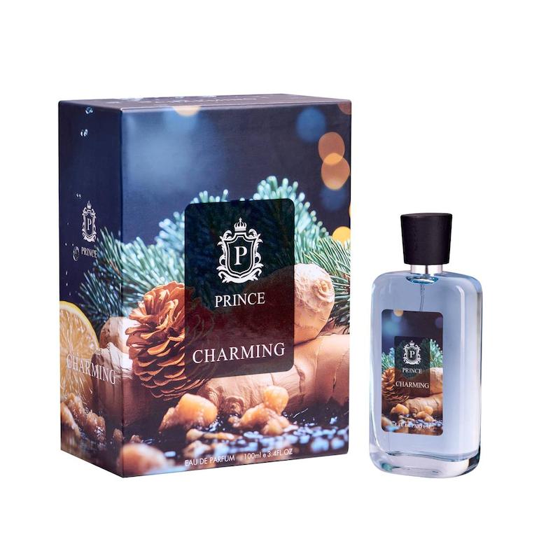 ادوپرفیوم مردانه پرینس مدل charming با رایحه شیرین حجم 100 میلی لیتر