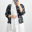 شومیز حریر شیشه ای بابونه زنانه