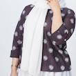 شومیز حریر شیشه ای بابونه زنانه