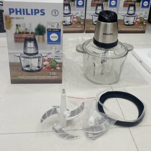 خردکن برقی سه لیتری فیلیپس مدل HR1397/11