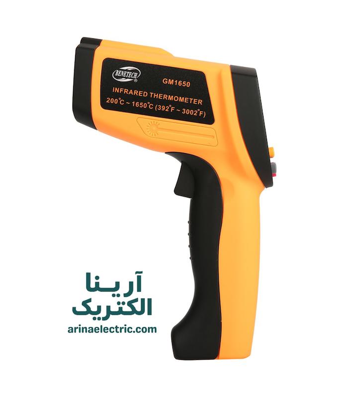 ترمومتر لیزری 1650 درجه بنتک مدل GM1650