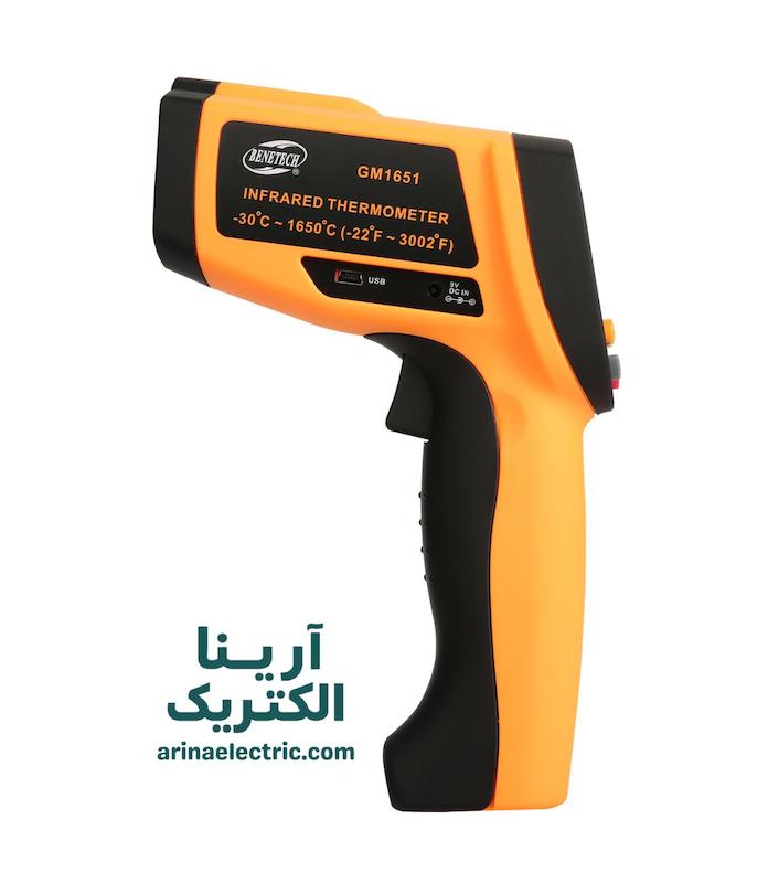 ترمومتر لیزری 1650 درجه بنتک مدل GM1651