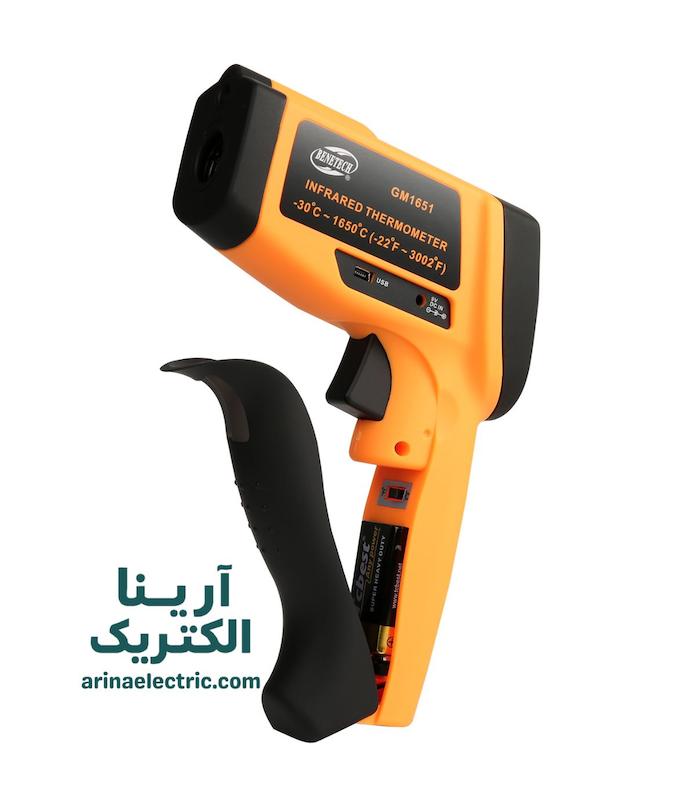 ترمومتر لیزری 1650 درجه بنتک مدل GM1651