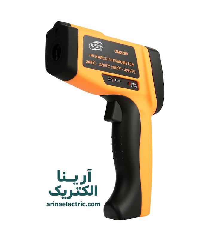 ترمومتر لیزری 2200 درجه بنتک مدل GM2200