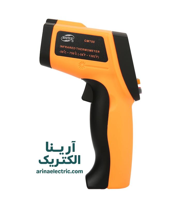 ترمومتر لیزری 750 درجه بنتک مدل GM700
