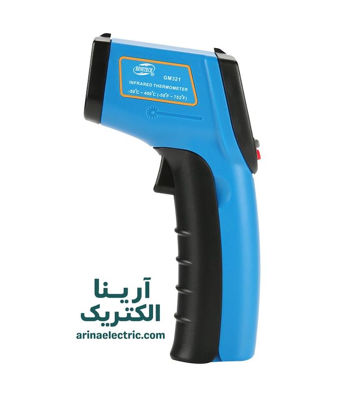 ترمومتر لیزری 400 درجه بنتک مدل GM321