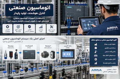 اتوماسیون صنعتی چیست و چه کاربردی دارد؟ آشنایی با تجهیزات و نحوه کار