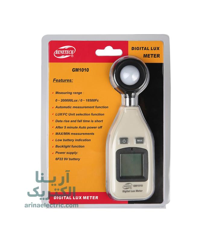 لوکس متر دیجیتال بنتک مدل GM1010