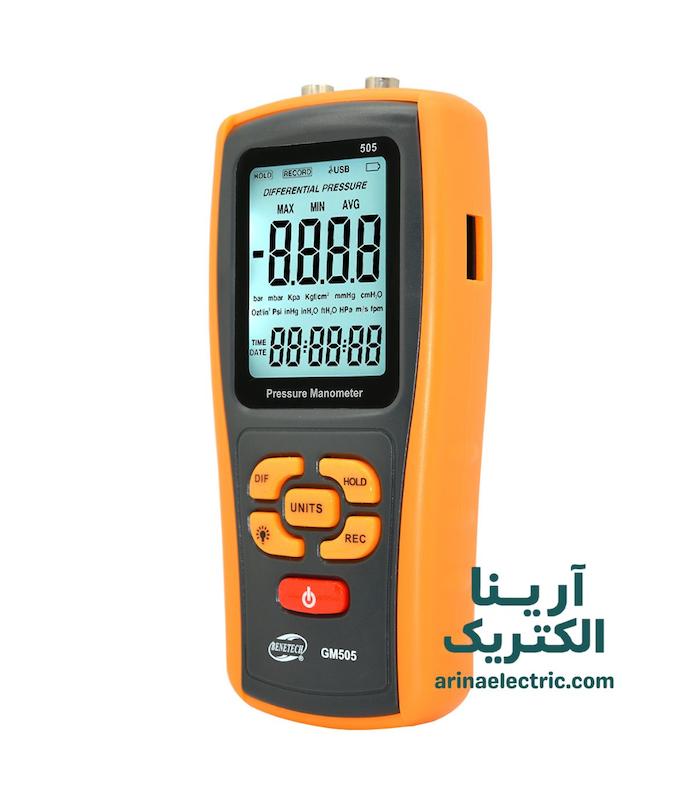 فشارسنج دیجیتال بنتک مدل GM505