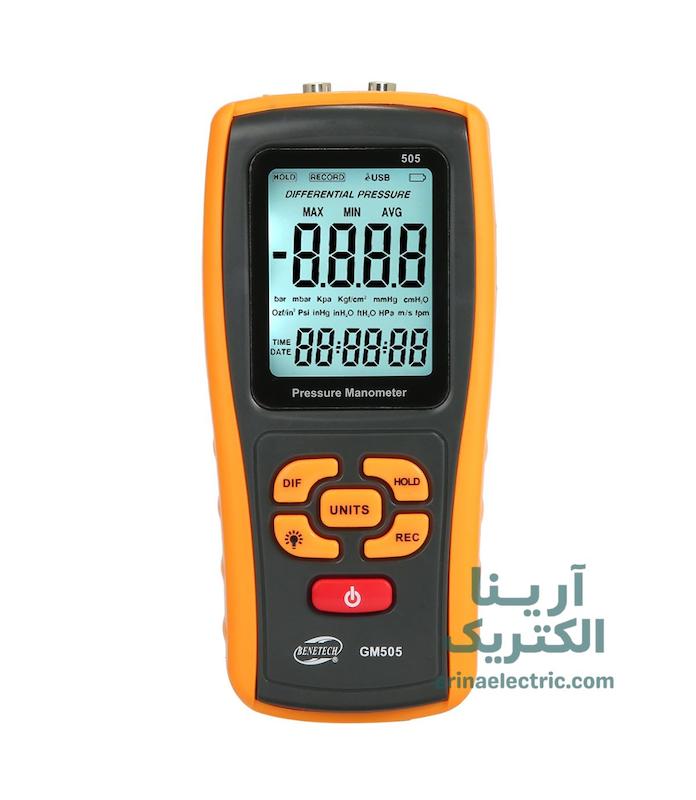 فشارسنج دیجیتال بنتک مدل GM505