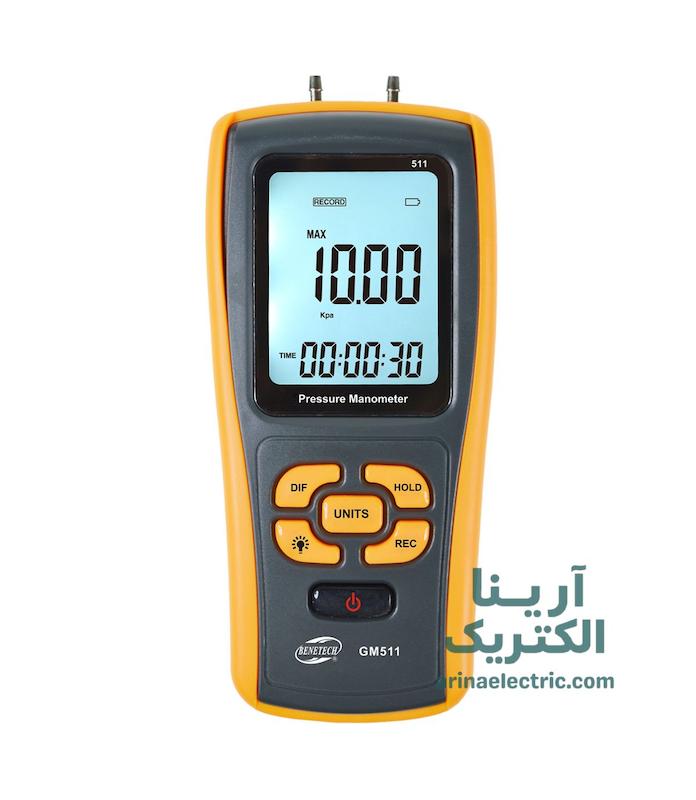 فشارسنج دیجیتال بنتک مدل GM511