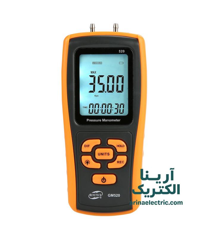 فشارسنج دیجیتال بنتک مدل GM520