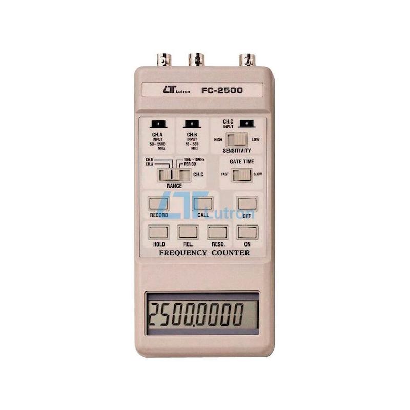فرکانس متر دیجیتالی پرتابل لوترون مدل FC-2500A