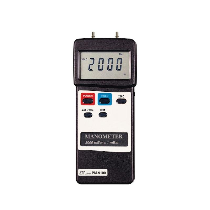 مانومتر دیجیتالی (فشارسنج تفاضلی) لوترون مدل PM-9100