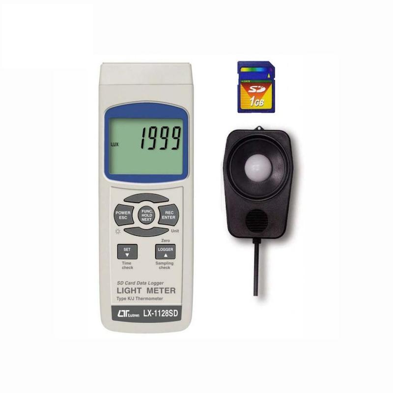 لوکس متر با قابلیت اتصال کارت حافظه لوترون مدل LX-1128SD