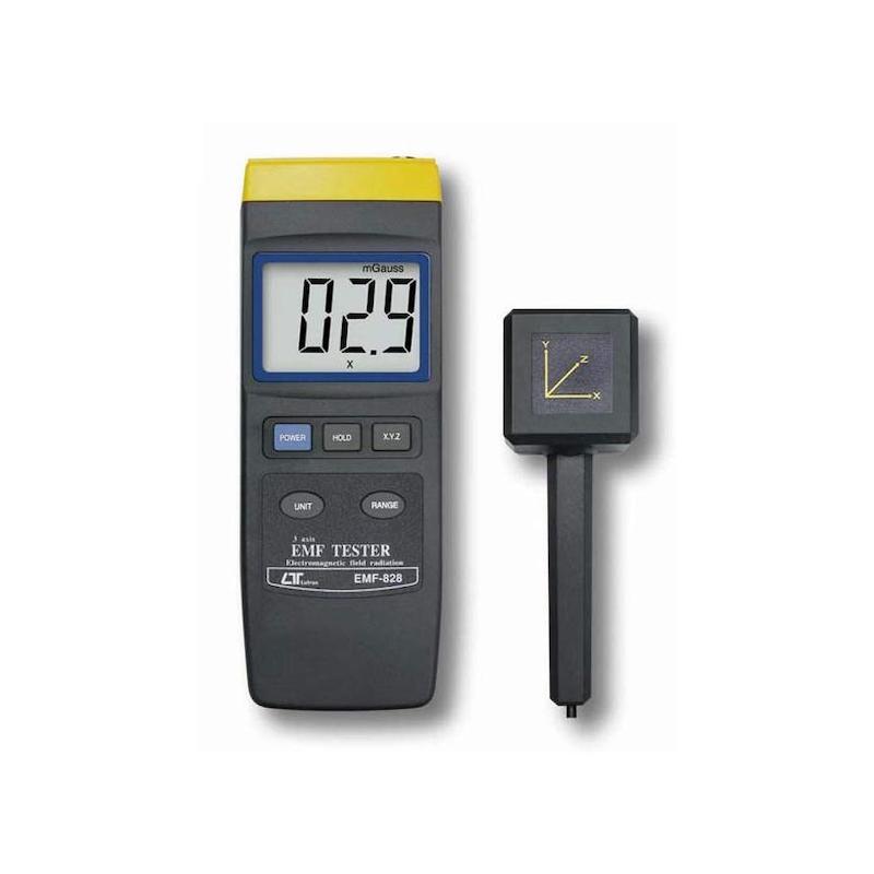 سنجش میدان مغناطیسی ( X-Y-Z) لوترون مدل EMF-828