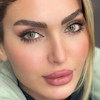 از رو به رو با میکاپ