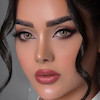 از رو به رو با میکاپ