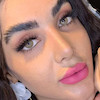 عکس لنز از سه رخ با نور رینگ لایت