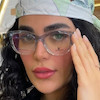 عینک طبی زنانه کائوچو Swarovski-8090