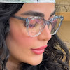 عینک طبی زنانه کائوچو Swarovski-8090