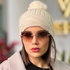 عینک آفتابی زنانه فلزی Guess-7692